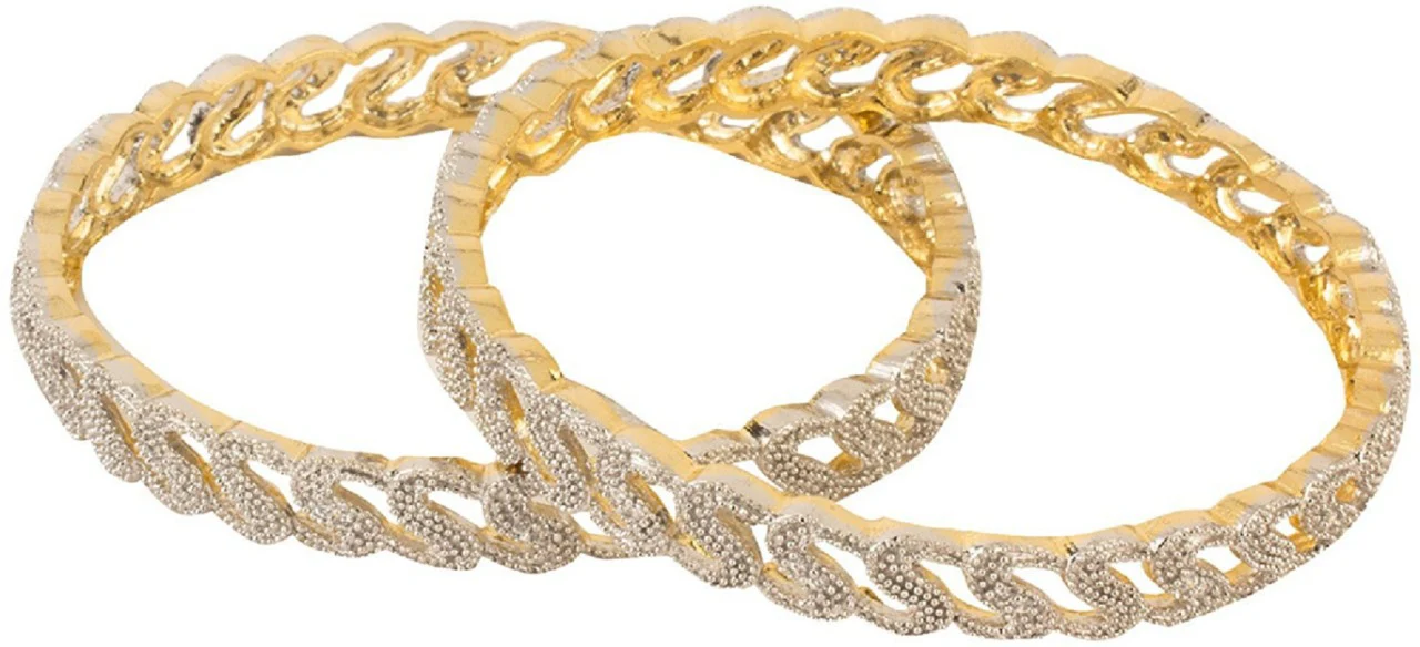 Jewellery Gold Plated & Full Fancy Design Bangles for Women and Girls