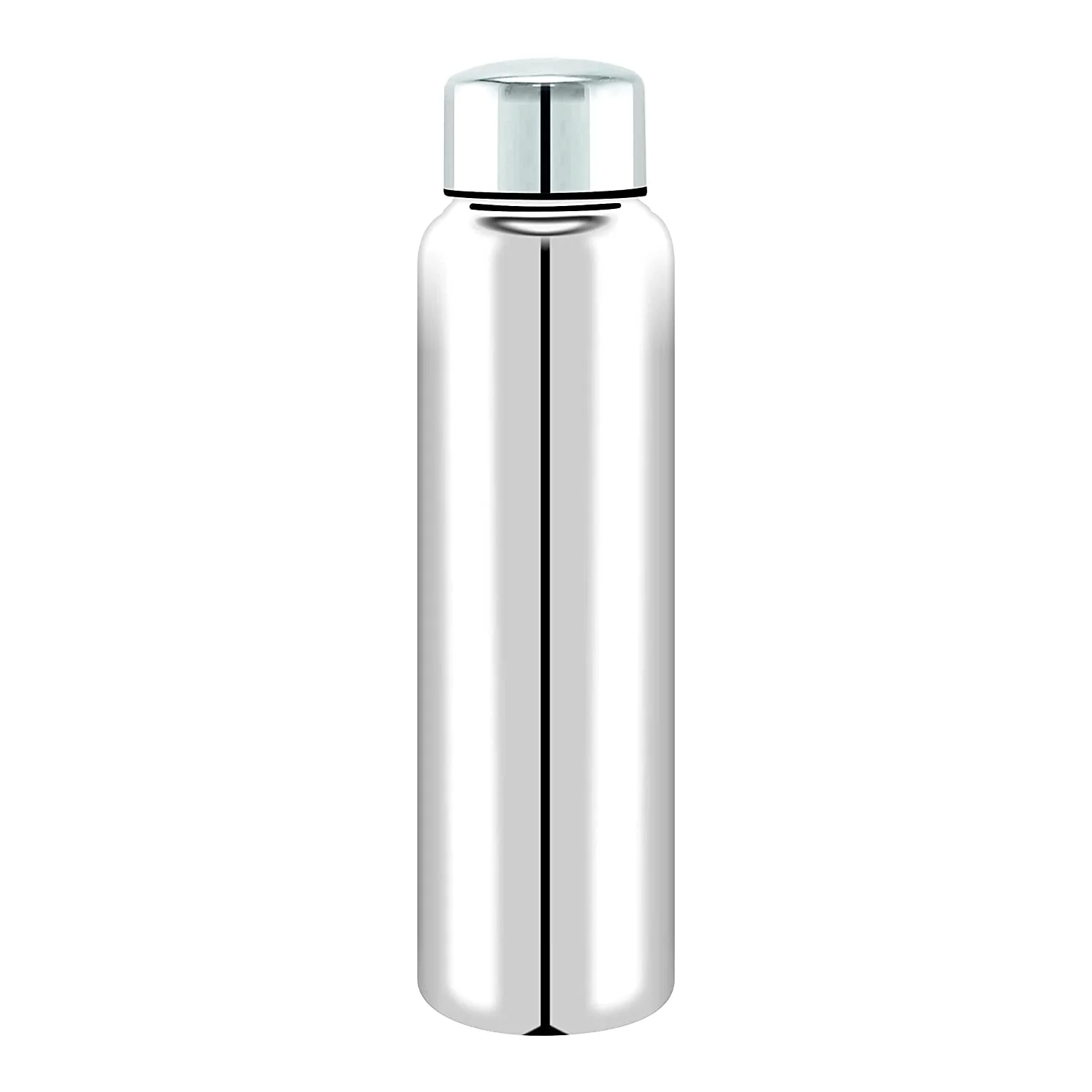 JDX  Stainless Steel Water Bottle 1000ml(1 litre)Approx, Stainless Steel Bottle silver, Steel fridge Bottle ,Steel Sports Bottle,Steel Bottle, Gym,Office,Water Bottle 900ml. Pack of 1