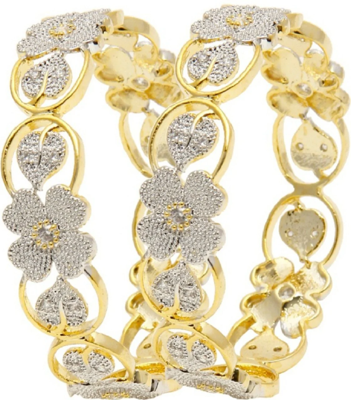 Traditional Gold Plated Bangles for Women and Girls