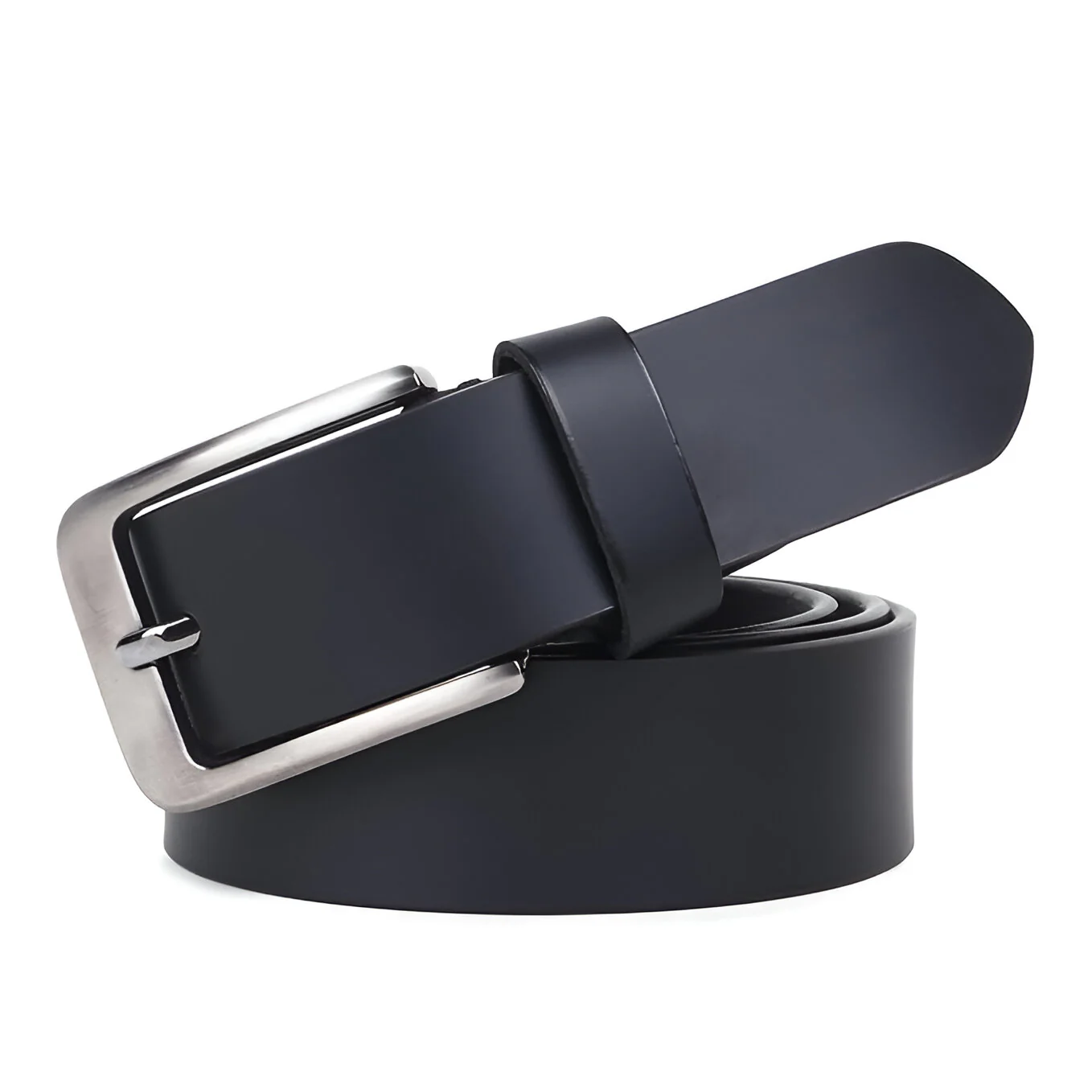 JDX Premium Black Leather Belt For Men and Boys �C Elevate Your Style with Timeless Elegance