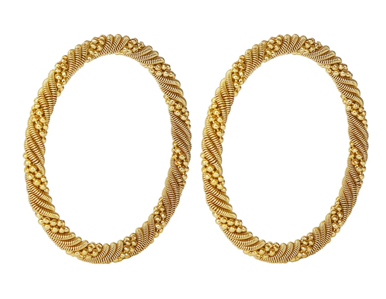 Traditional Gold Plated Bangles for Girls and Women