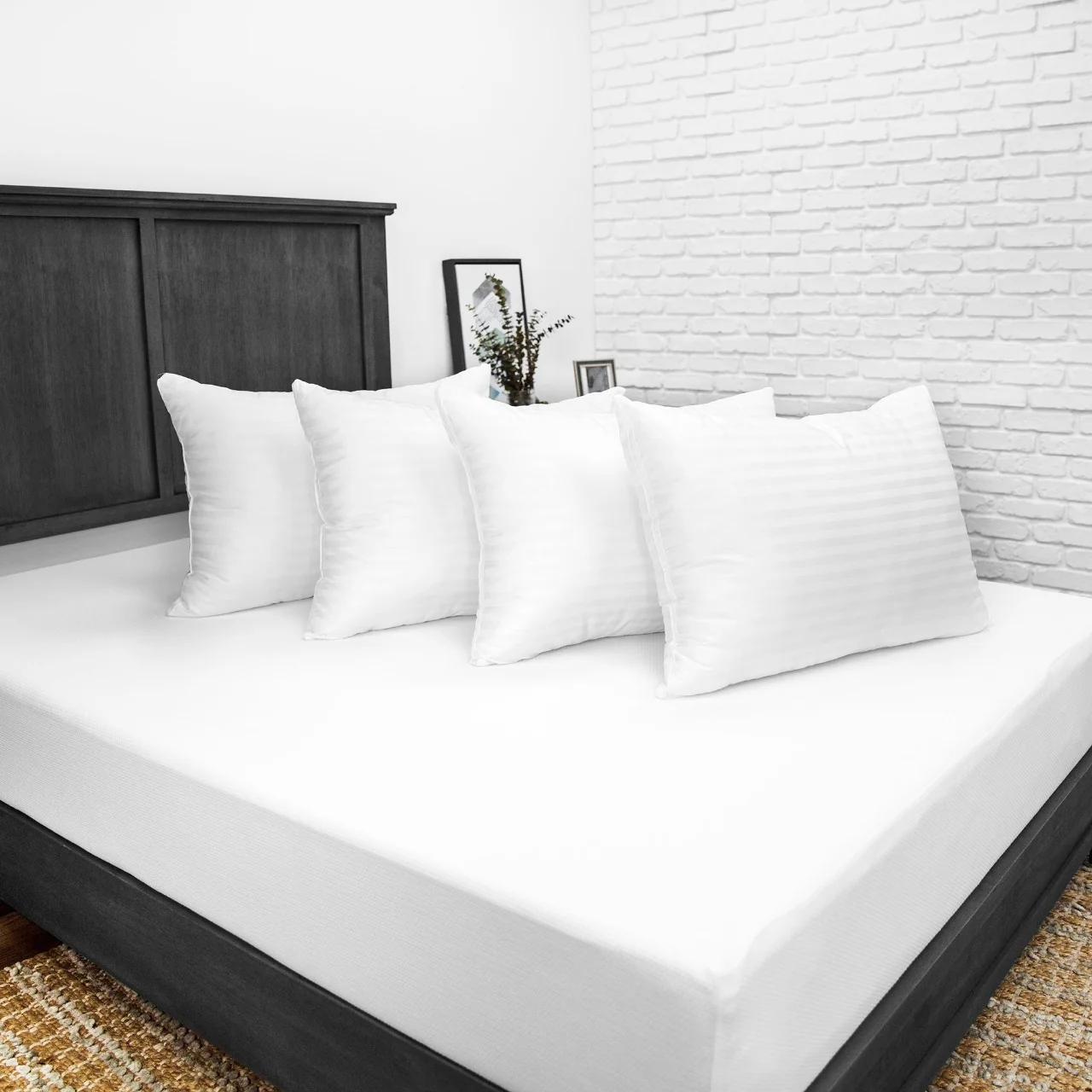 JDX Showroom Quality Micro Fiber Soft Sleeping Pillow Set of 4