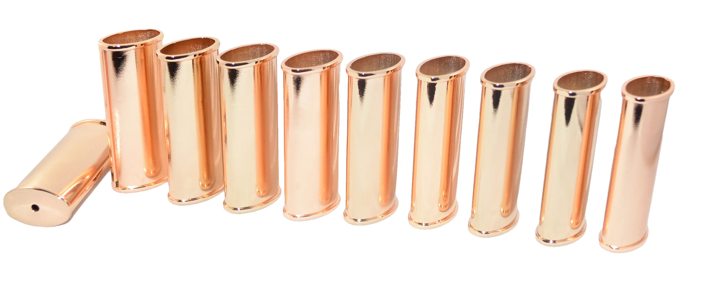 Blank Lighter Cover, Sleeve, or Case for Bic Lighters. Rose Gold / Copper Hue (10 Count)