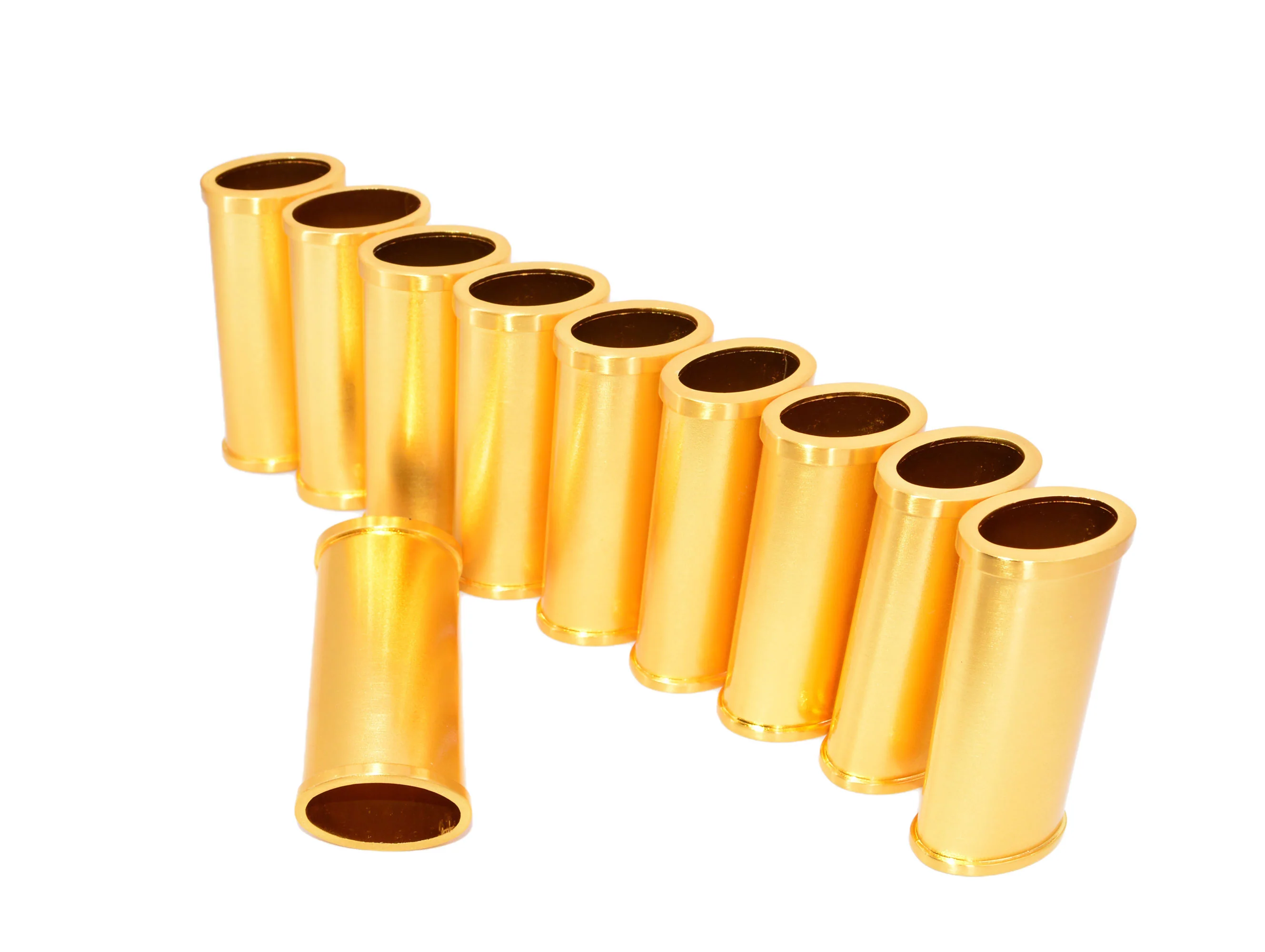 Blank Lighter Cover, Sleeve, or Case for Lighters, Gold (10 count)