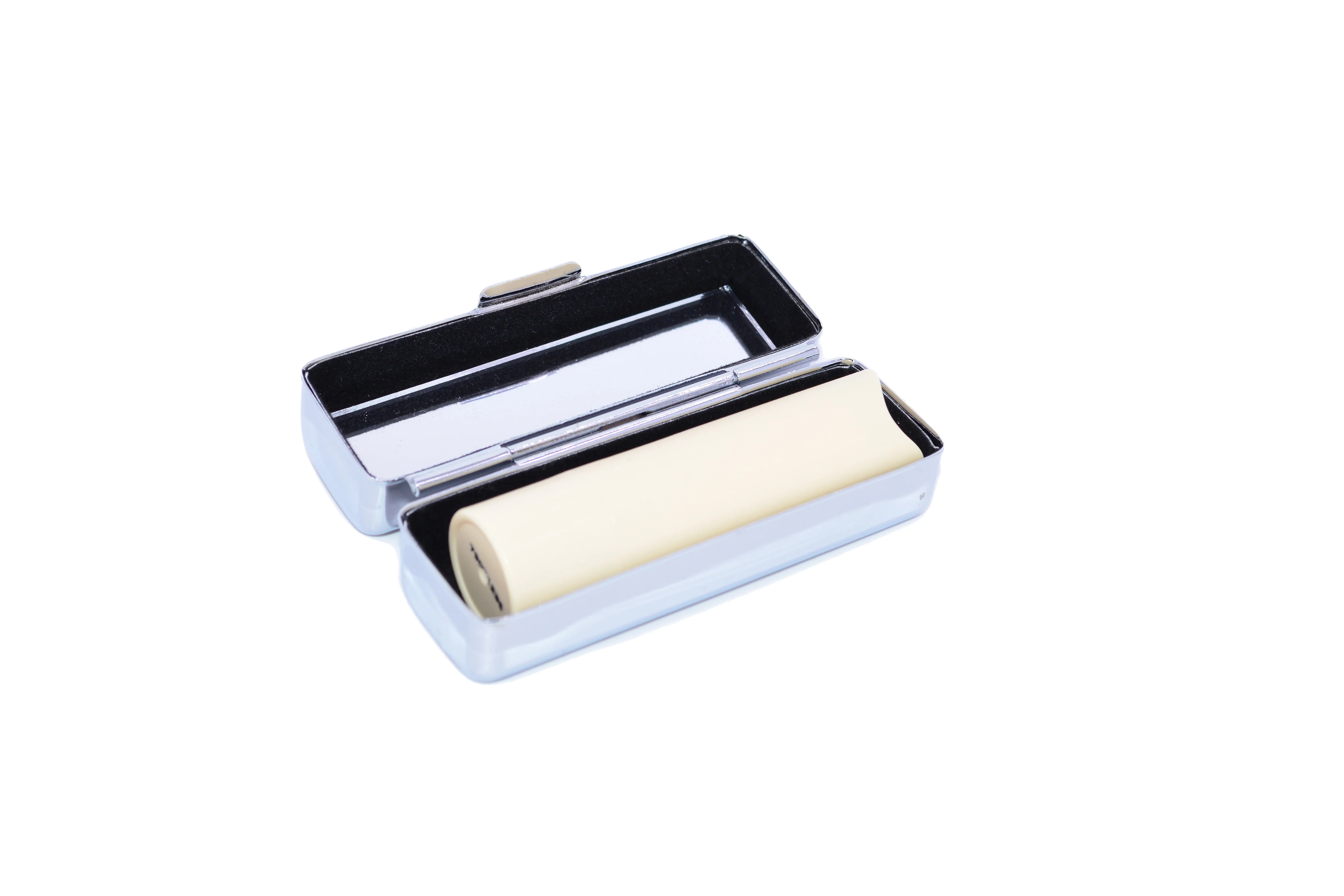 Bling Crystal Rhinestone Lipstick Case / Lip Balm Holder with Mirror (2 Pack)