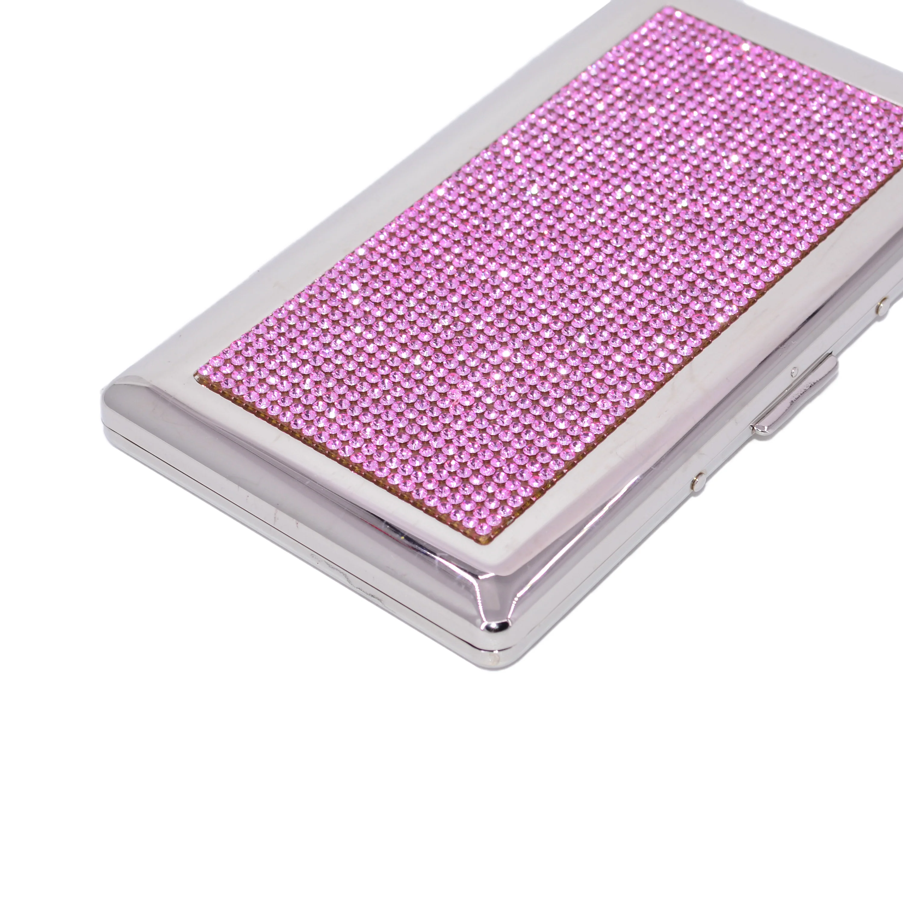 Bling Crystal Rhinestone Cigarette Case for 100s, 120s. KE