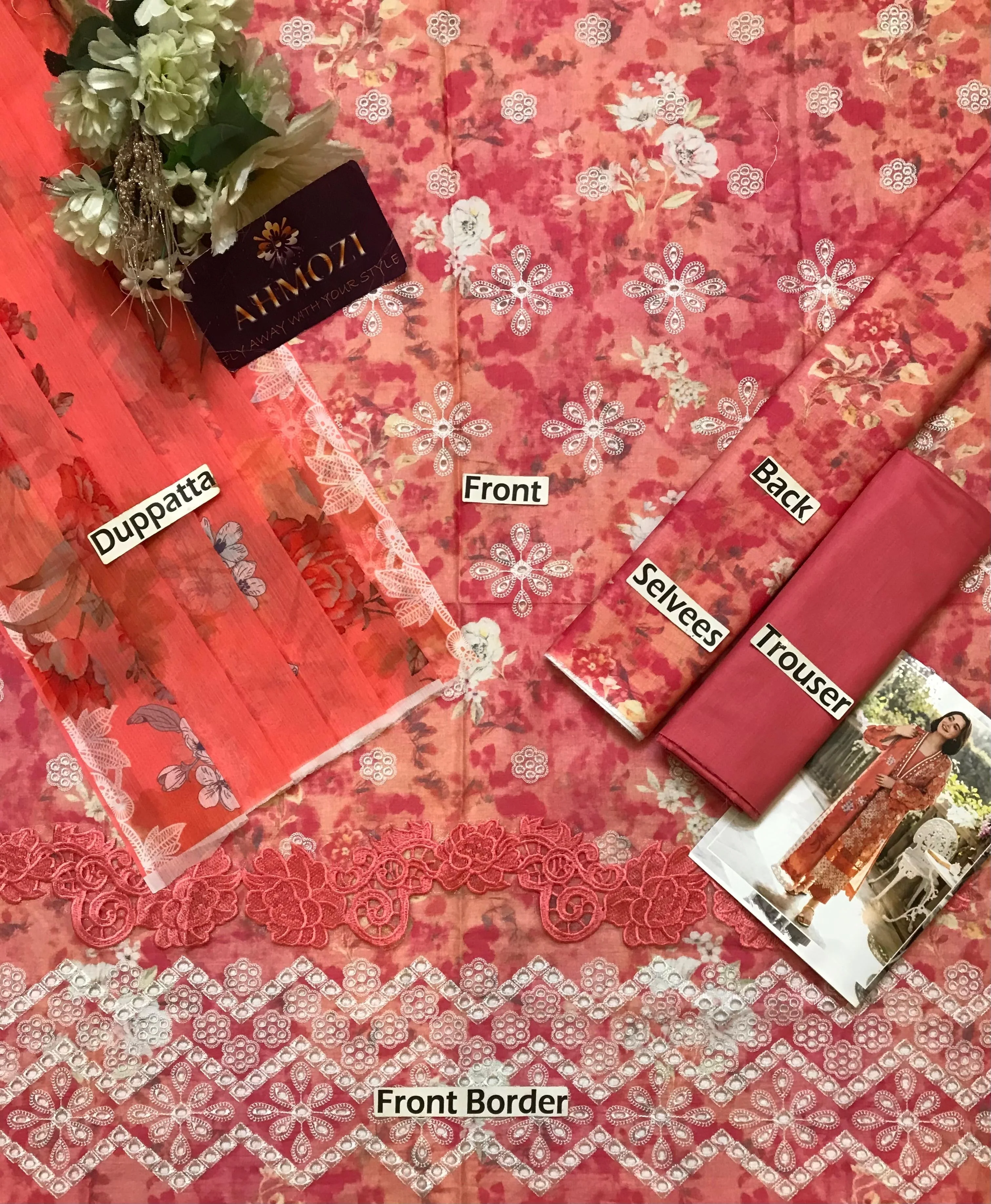 Asifa Nabeel Lawn Suit