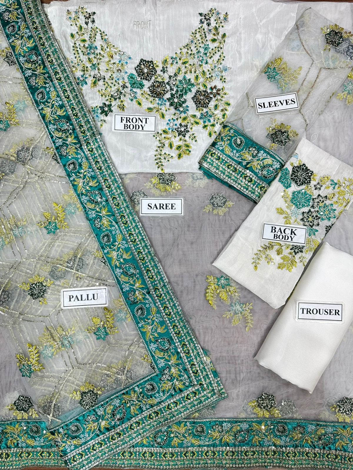 Akbar Aslam Silk Saree