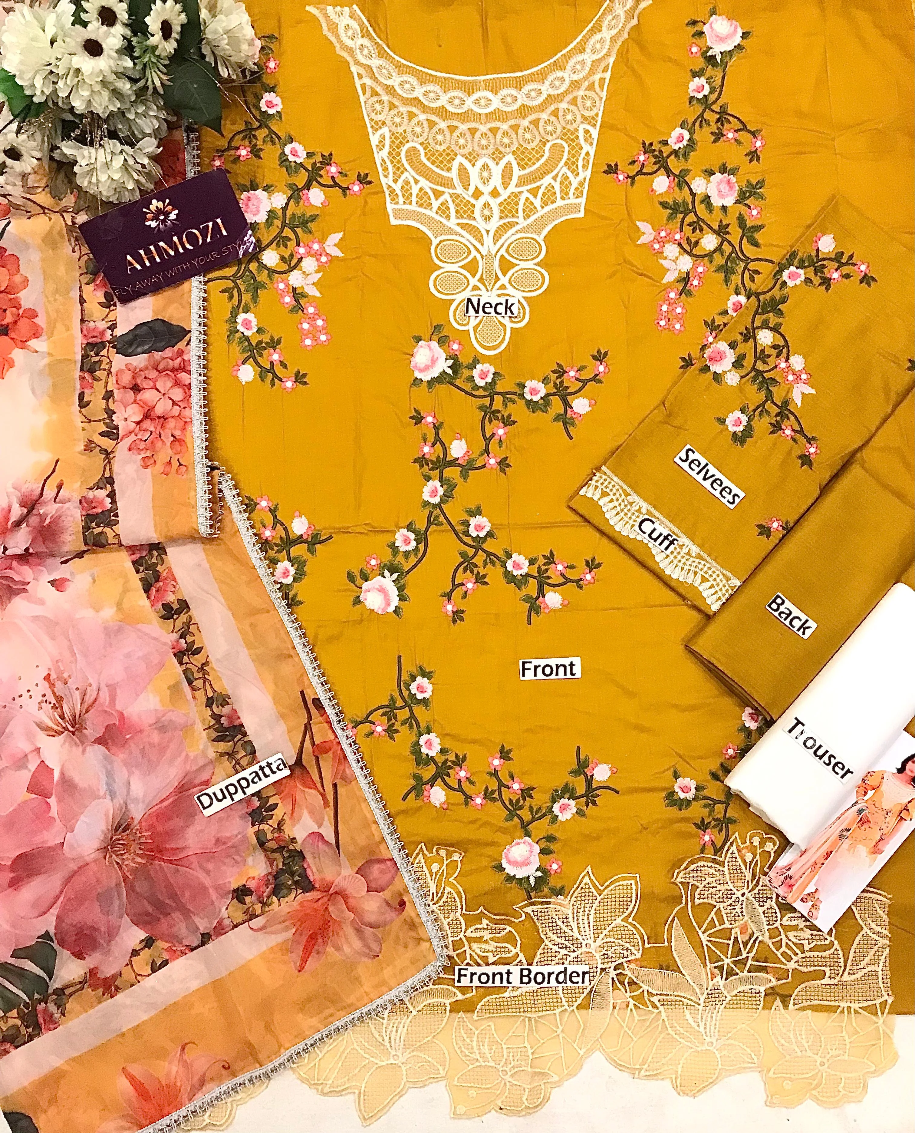 Asifa Nabeel Lawn Suit