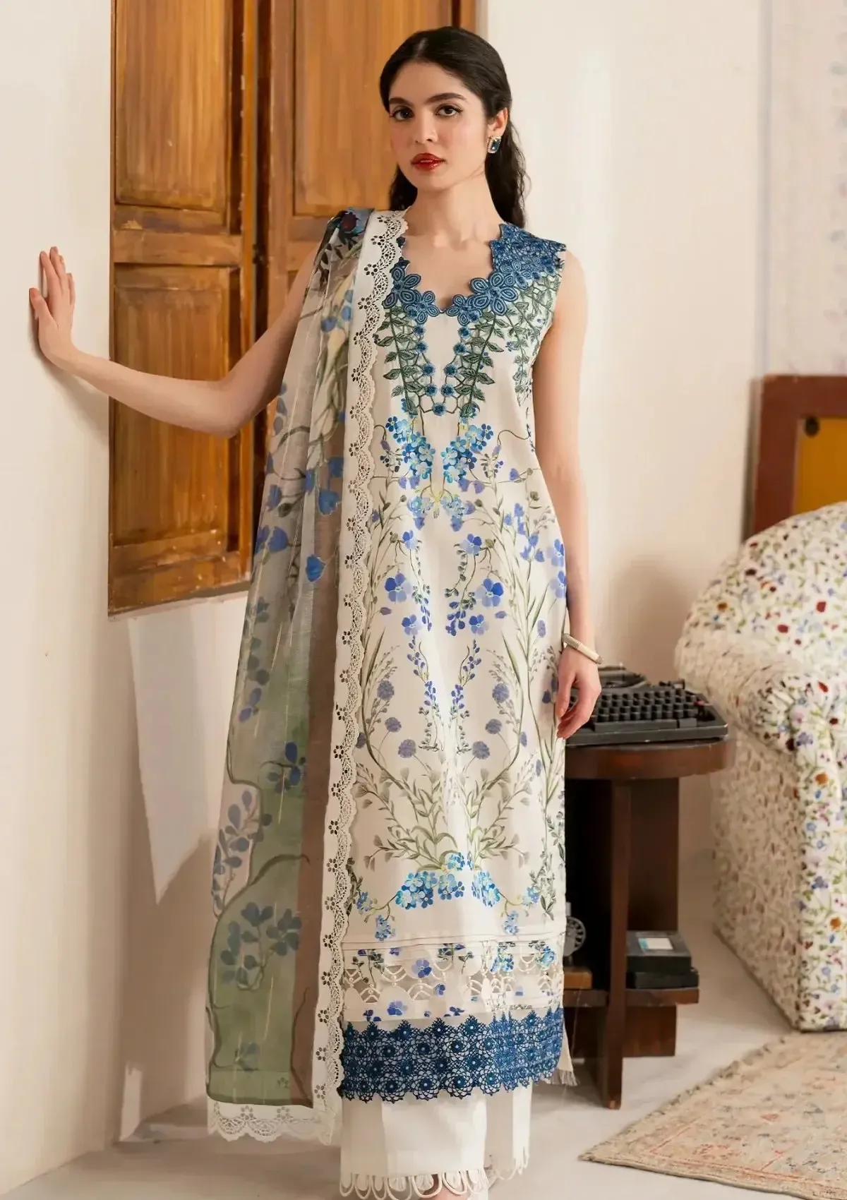 Asifa Nabeel Lawn Suit