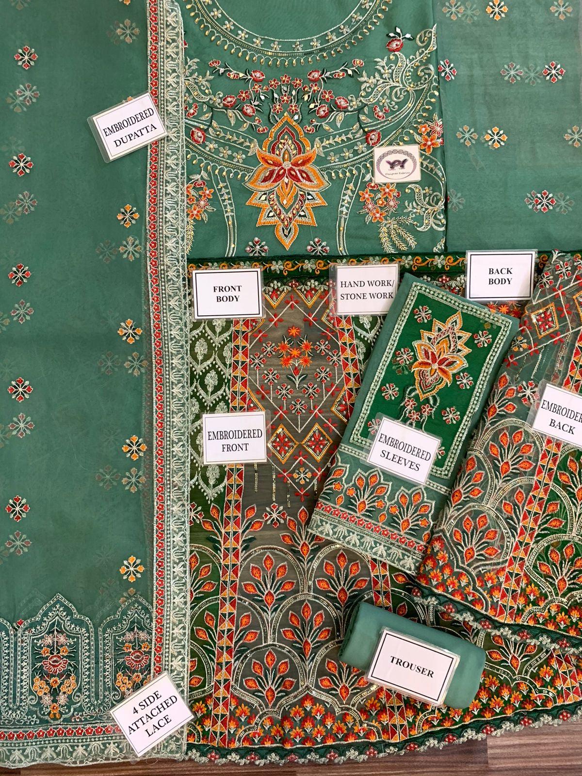 Akbar Aslam Organza Frock