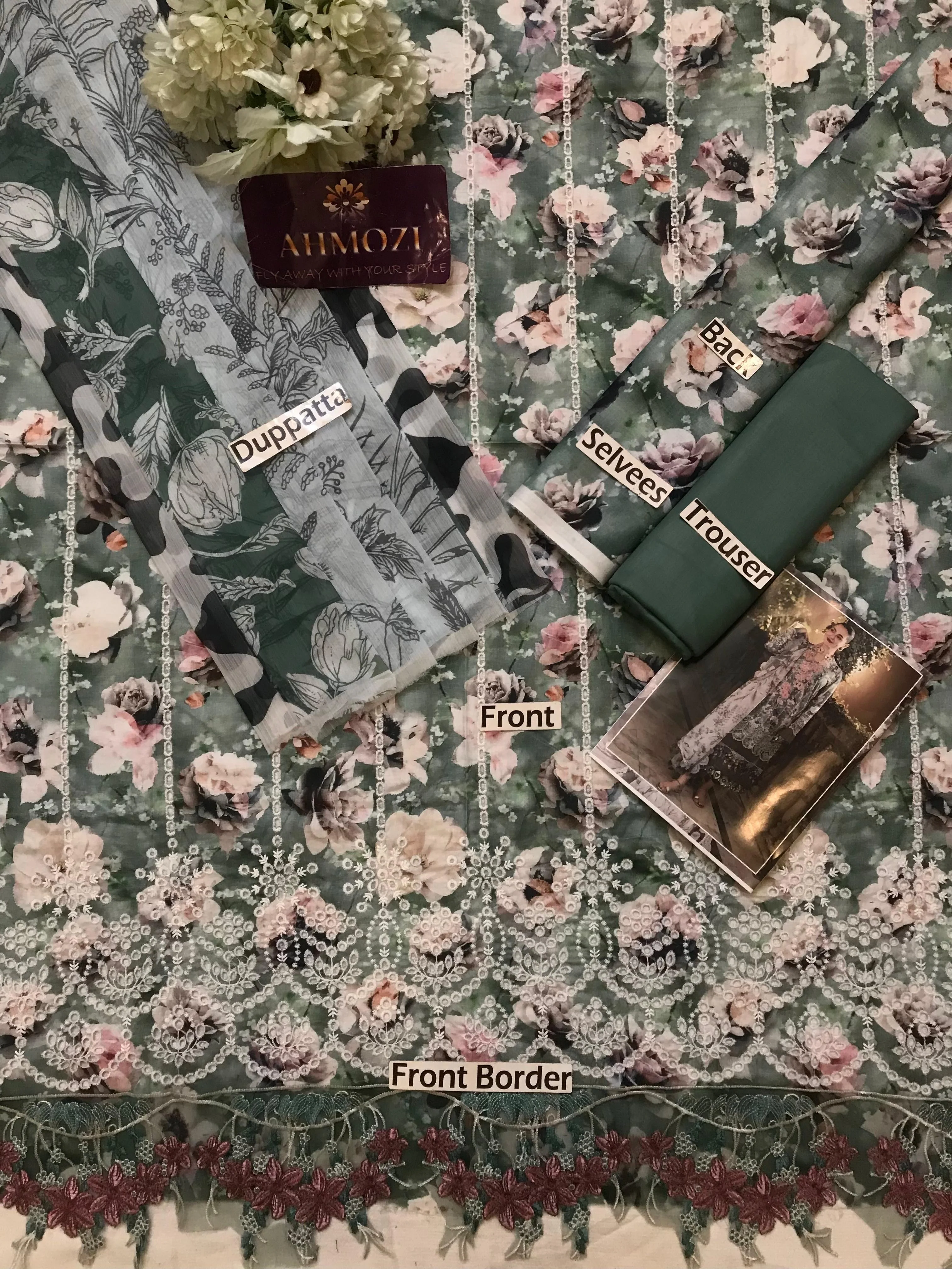 Asifa Nabeel Lawn Suit