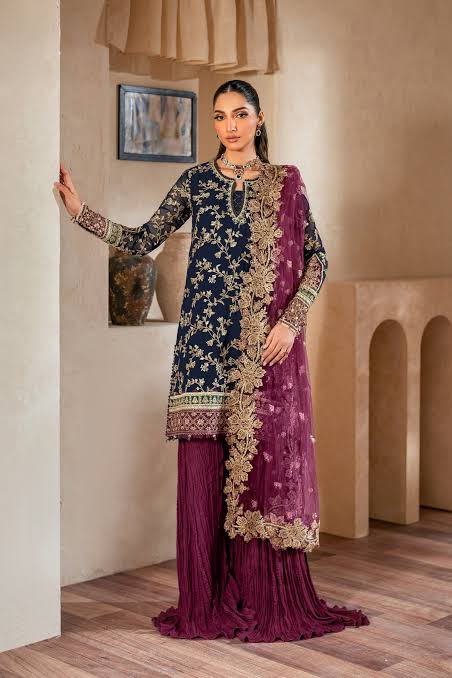 Zainab Chottani Chiffon Suit