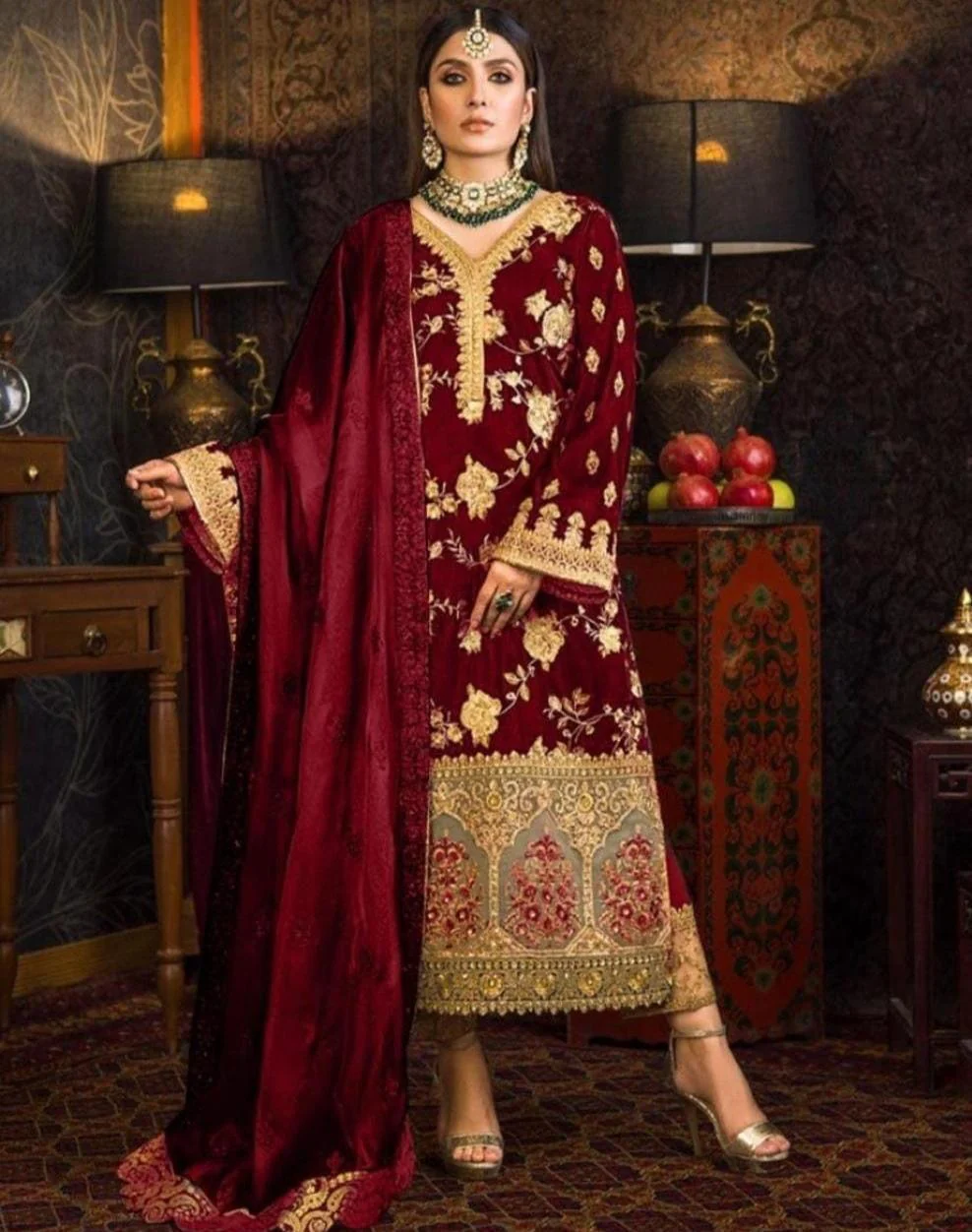 Zainab Chottani Organza Suit