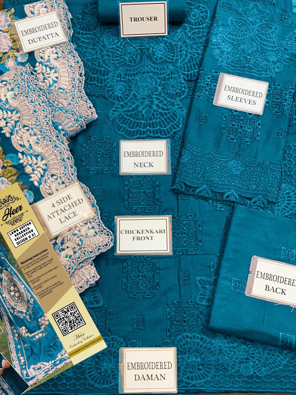 Zainab Chottani Cotton Suit