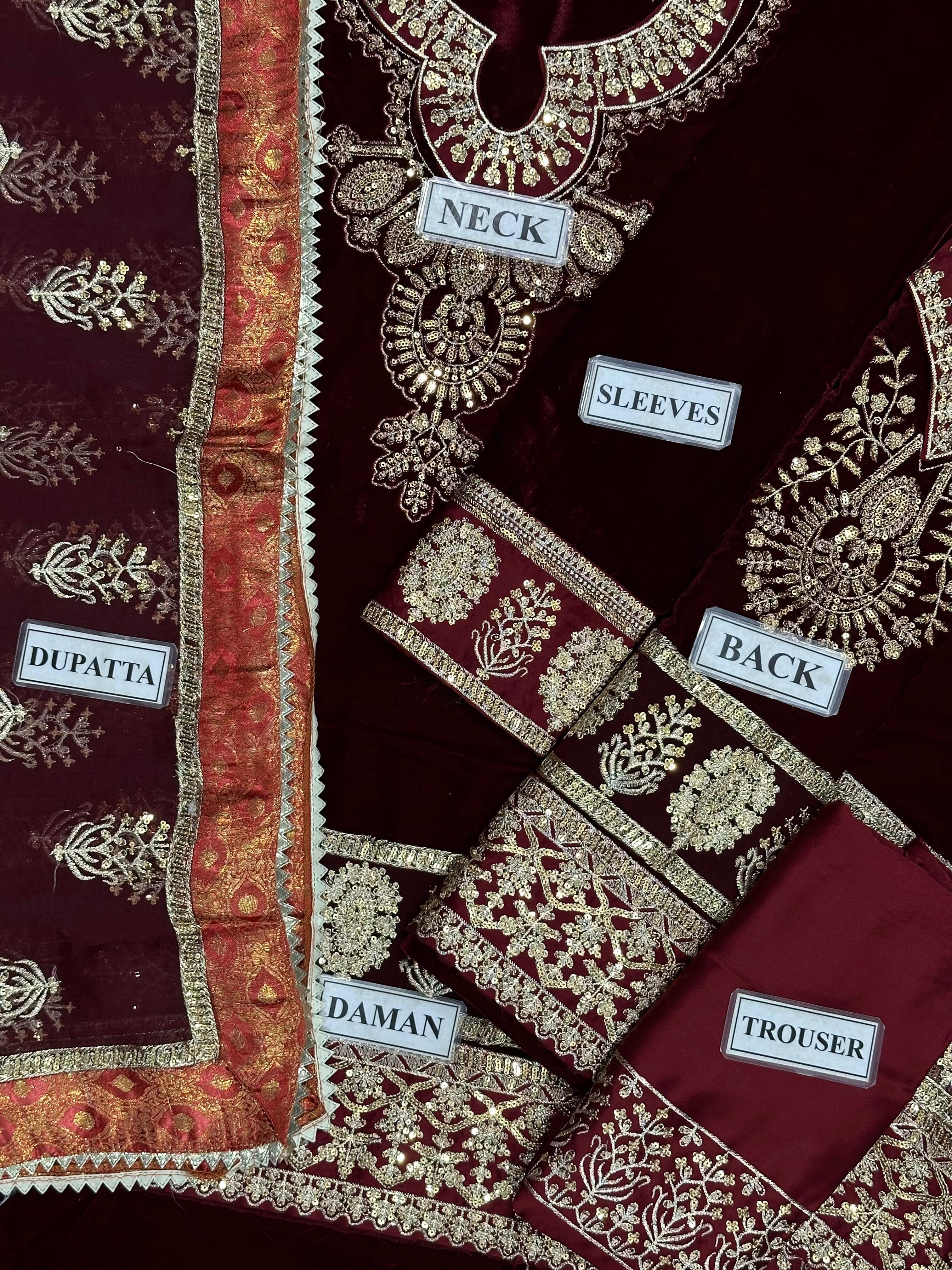 Zainab Chottani Velvet Suit