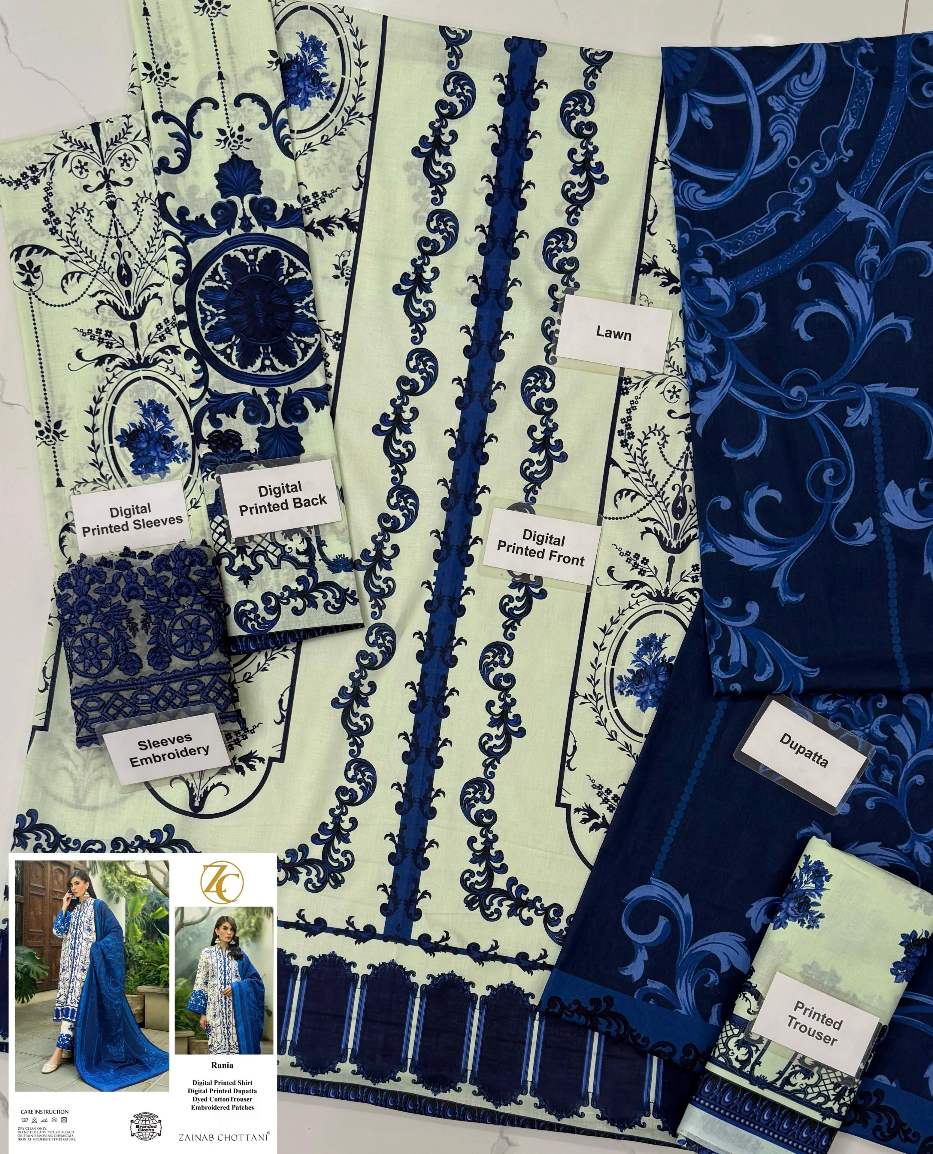 Zainab Chottani Lawn Suit