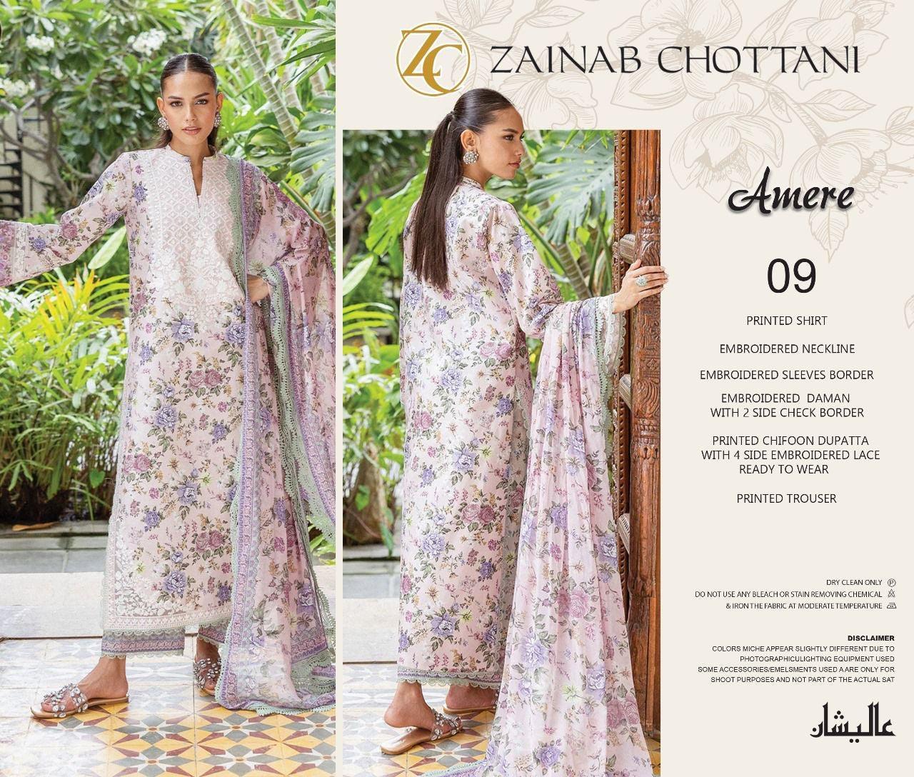 Zainab Chottani Lawn Suit