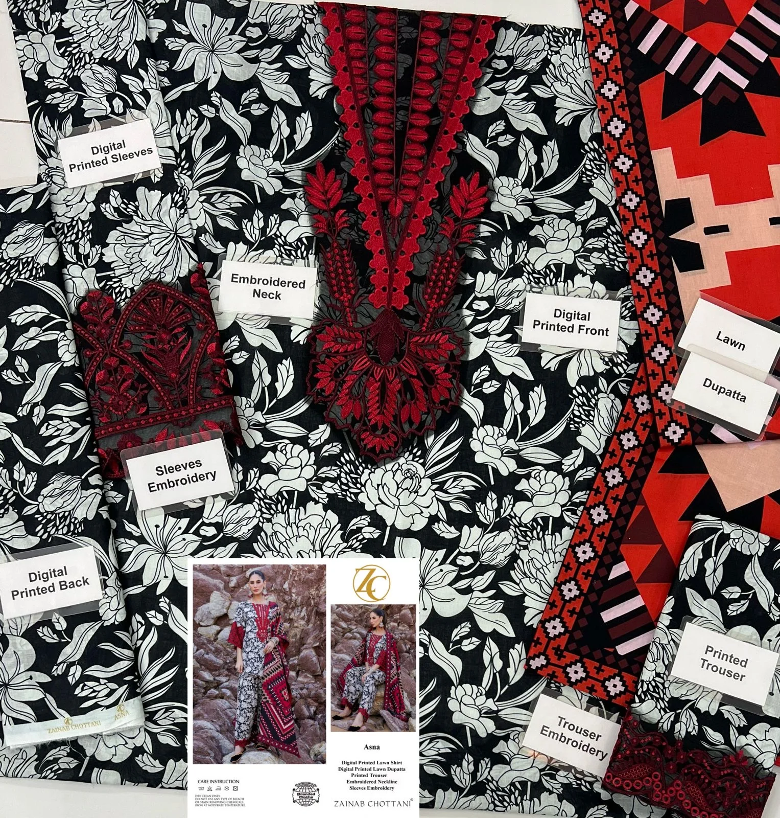 Zainab Chottani Lawn Suit