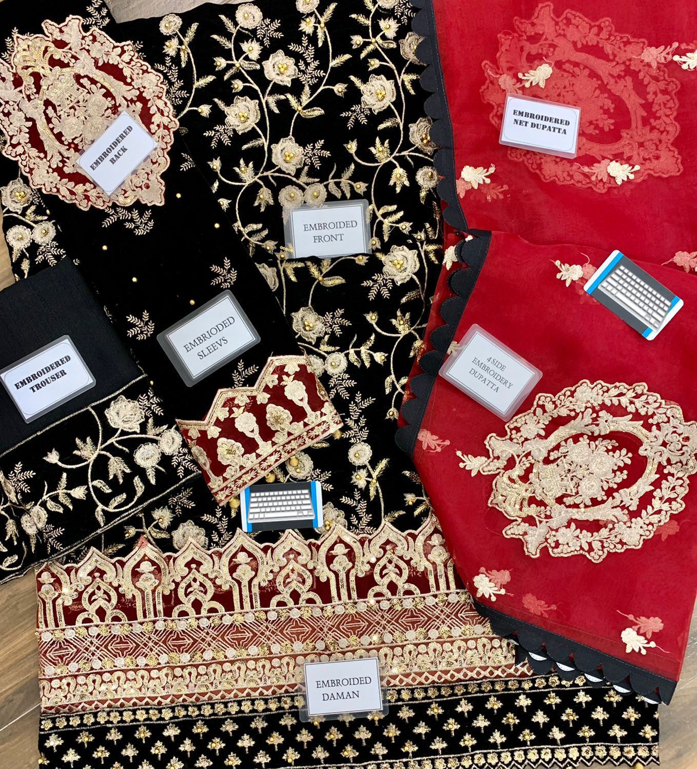 Zainab Chottani Velvet Suit