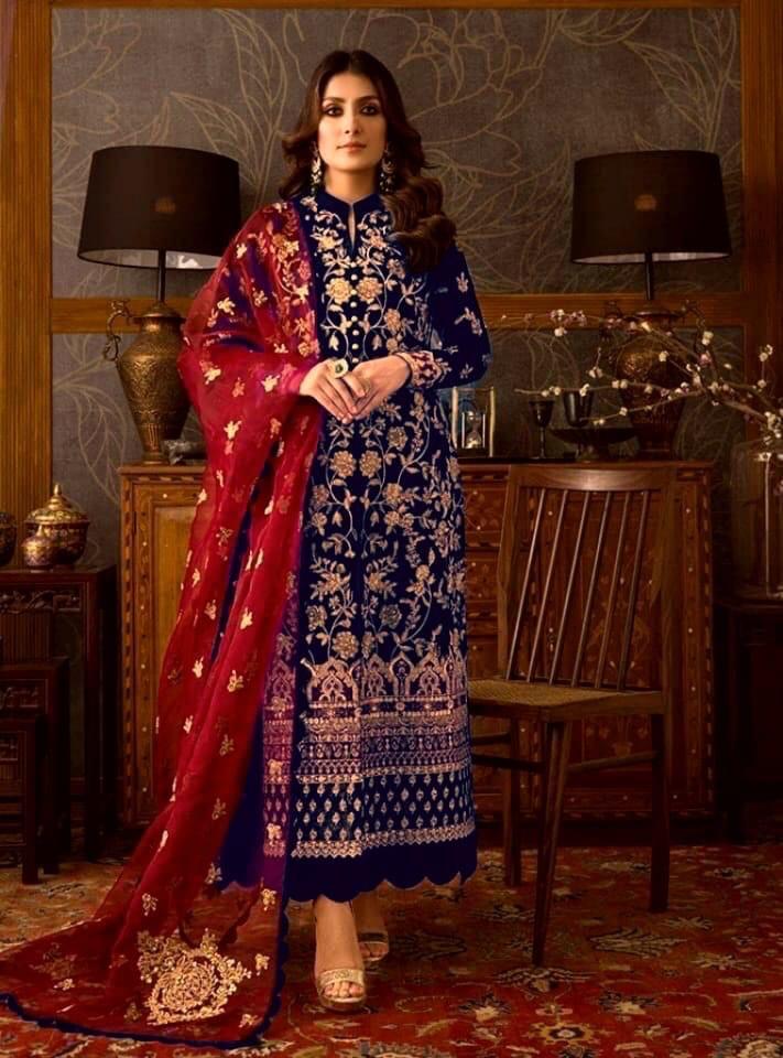 Zainab Chottani Velvet Suit