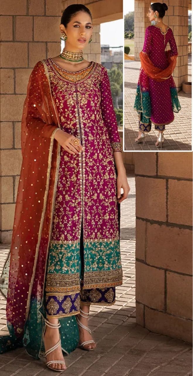 Zainab Chottani Chiffon Suit