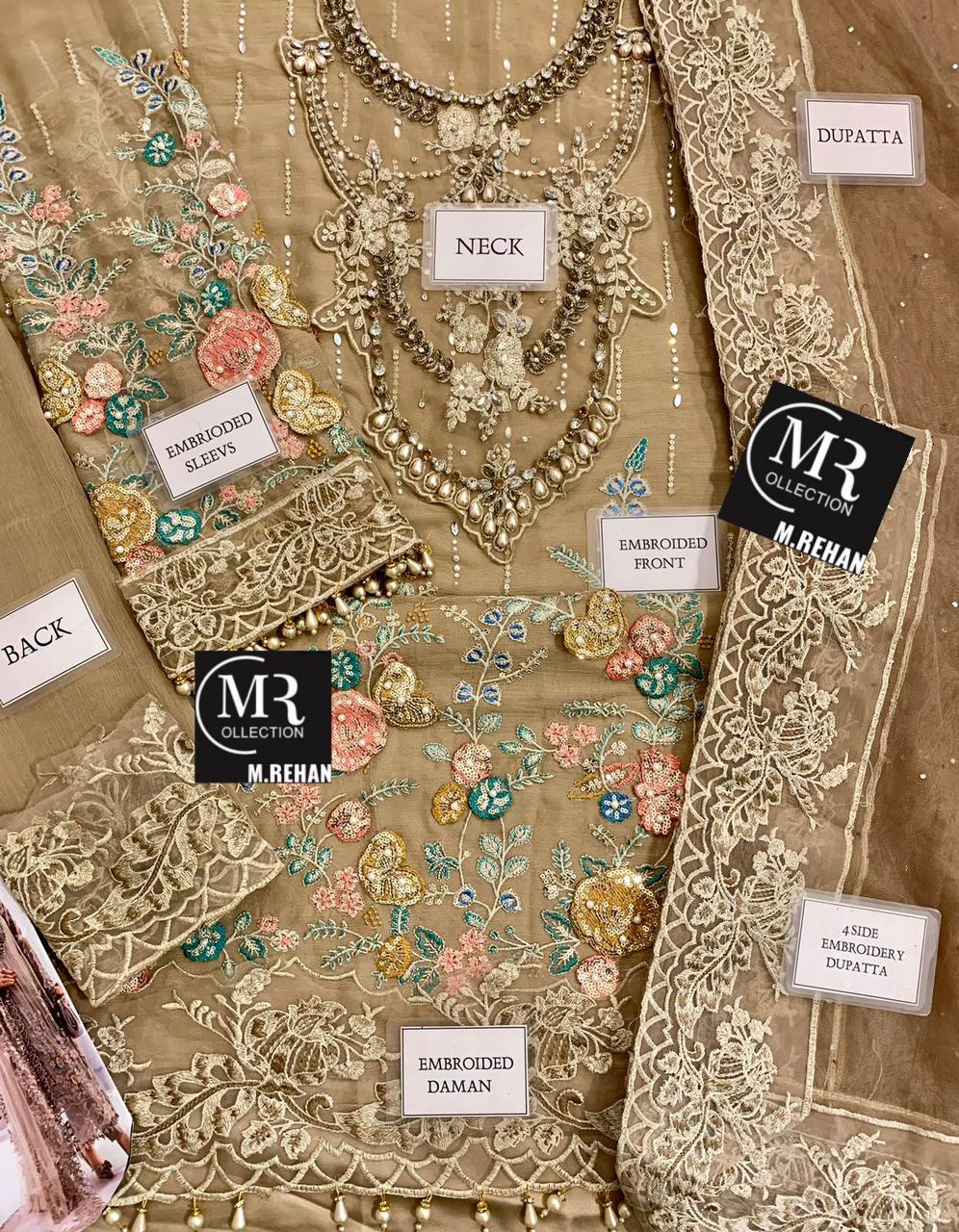 Maria B Chiffon Suit