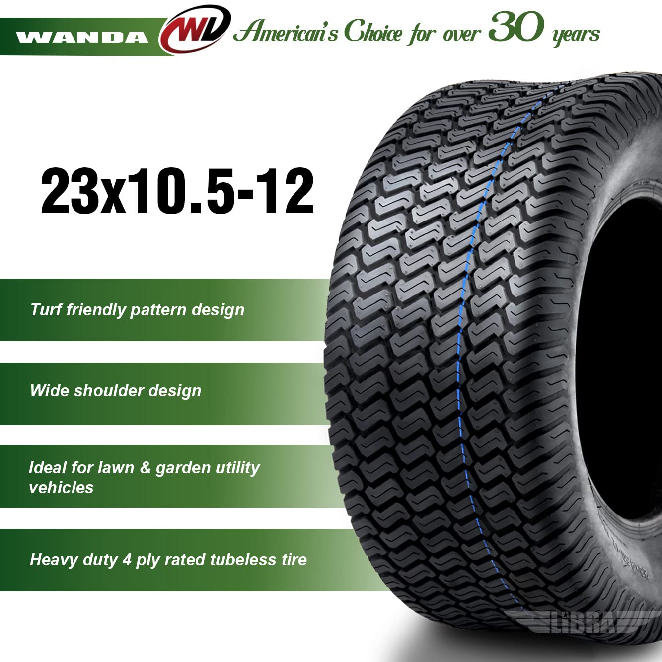 23x10 5 12 Lawn Mower Cart Tires