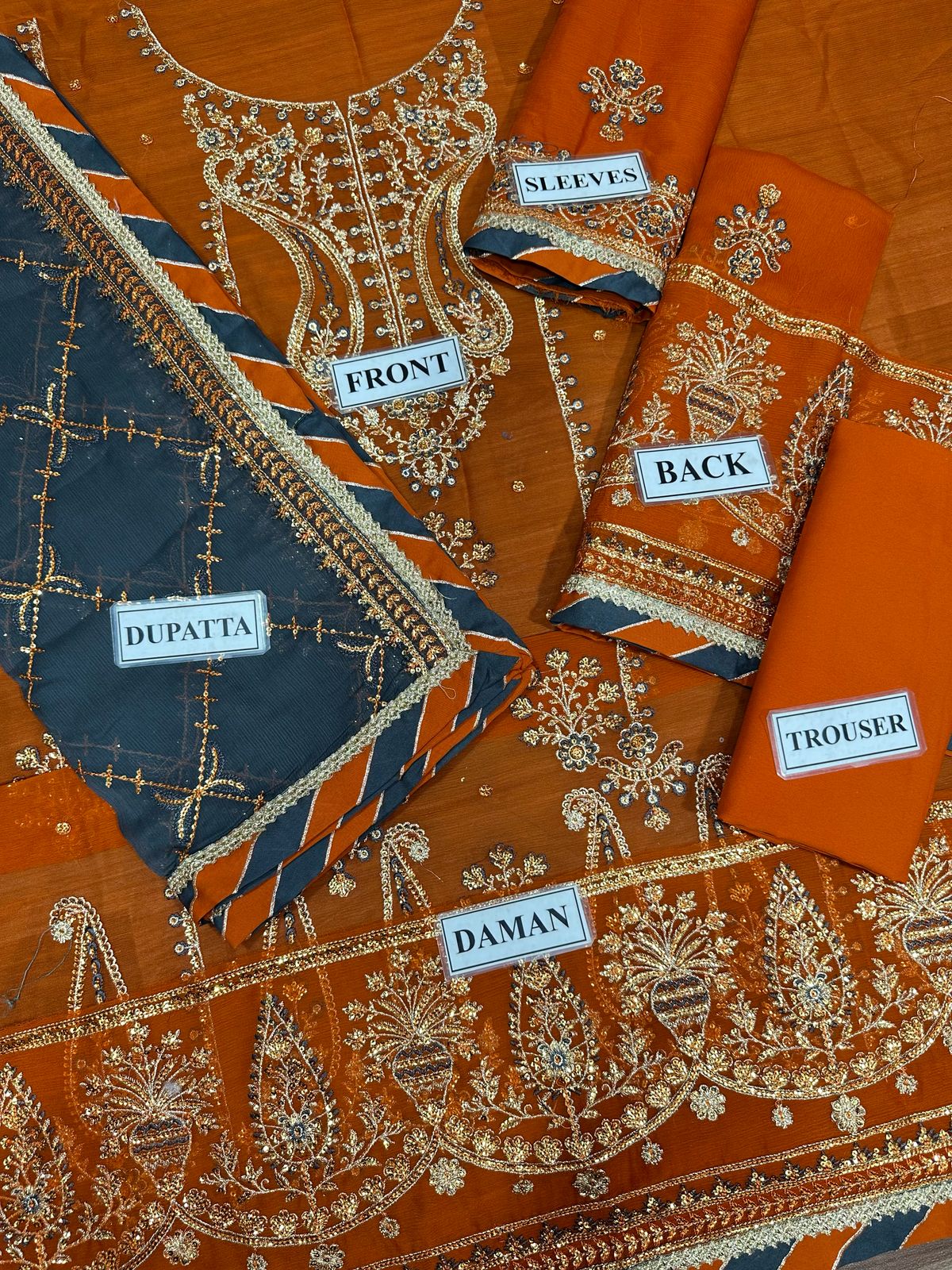 Asim Jofa Chiffon Suit