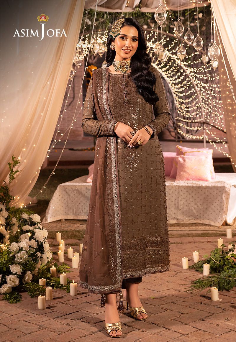 Asim Jofa Chiffon Suit