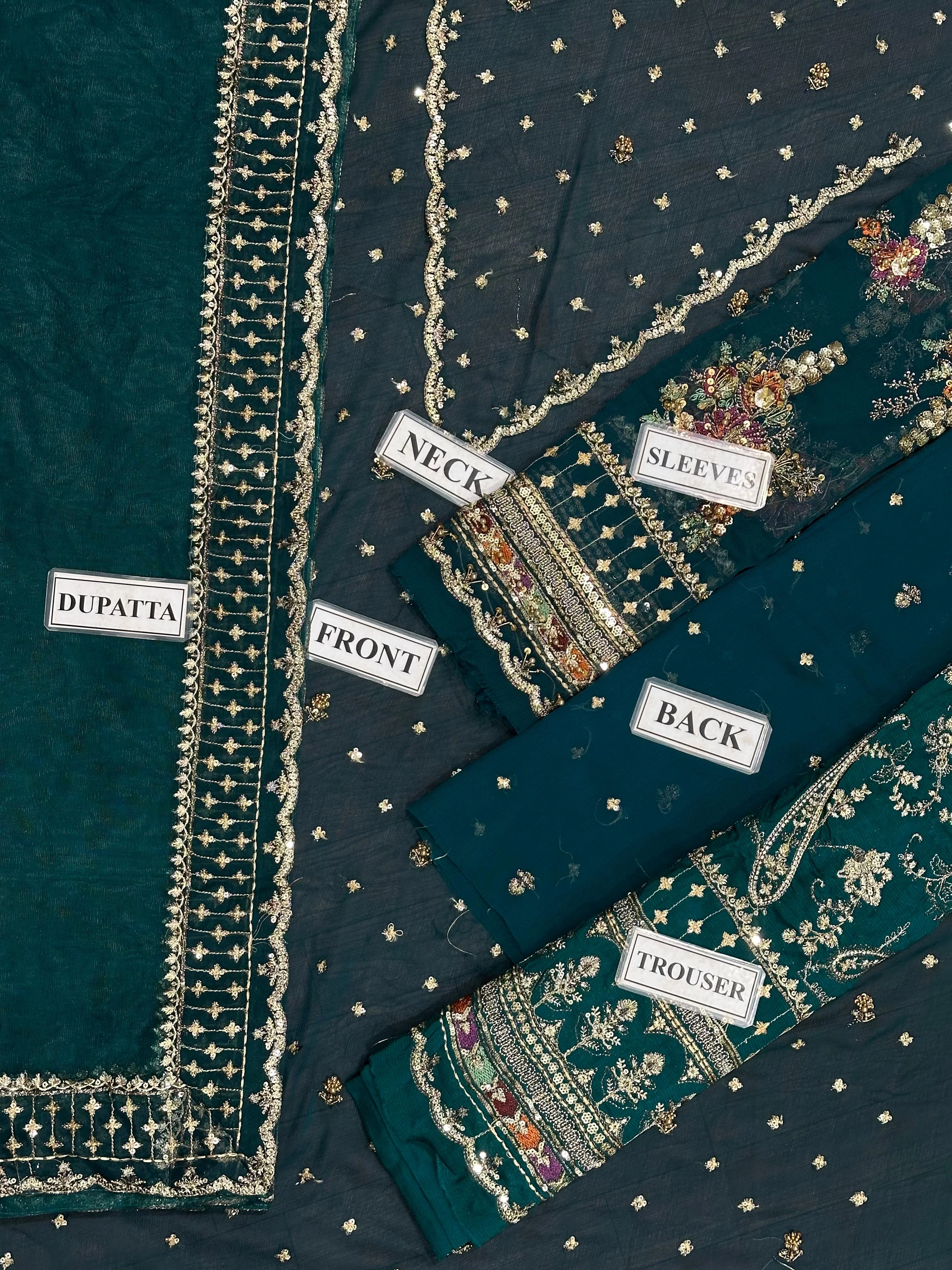 Charizma Chiffon Suit