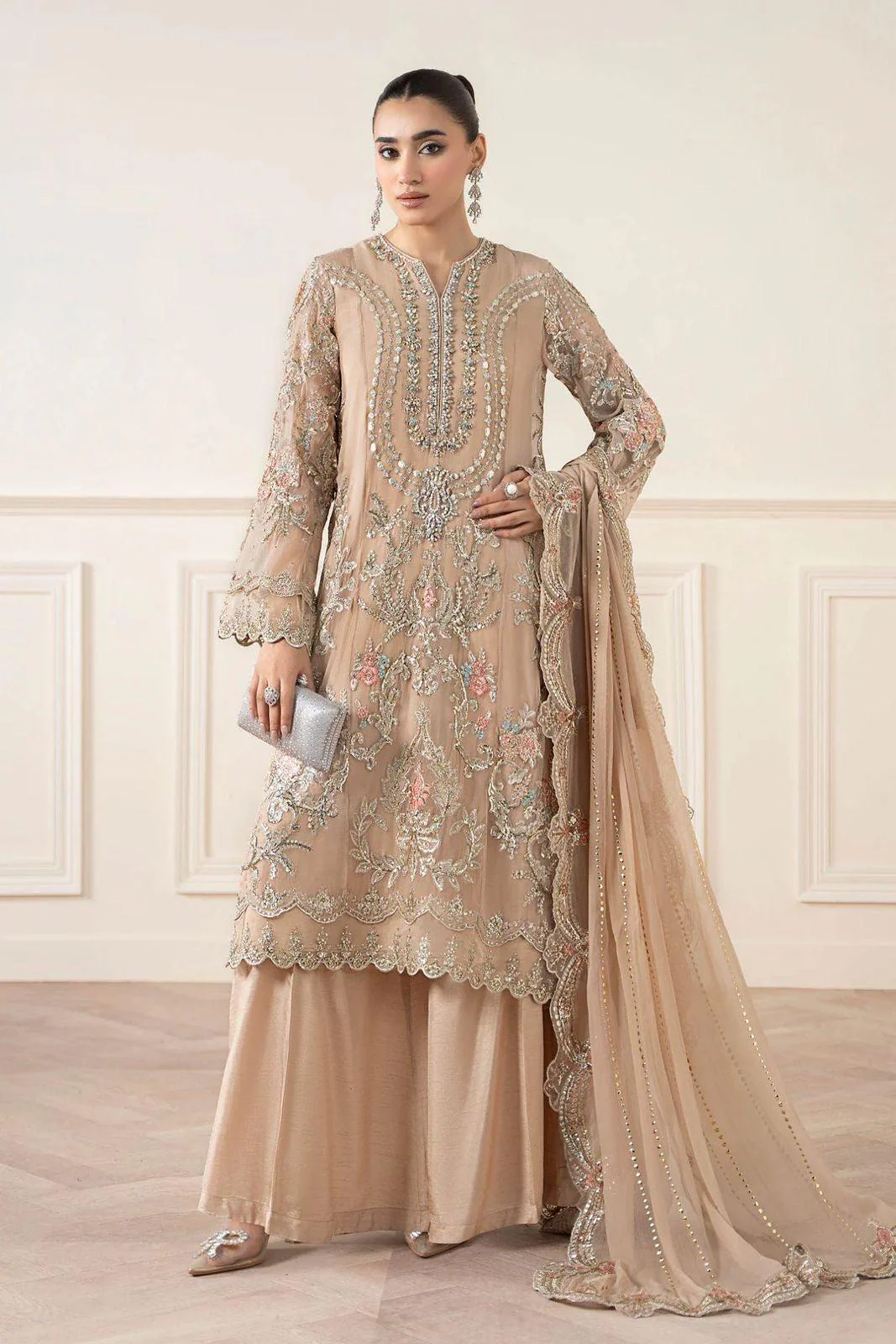 Maria B Chiffon Suit