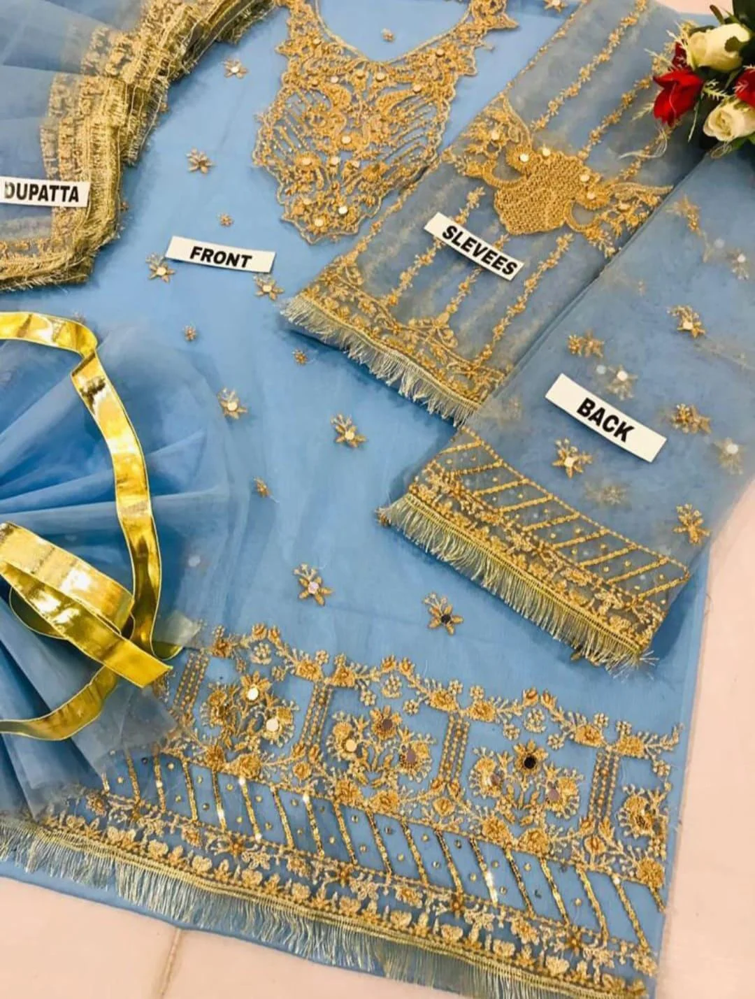 Maha Net Bridal Suit