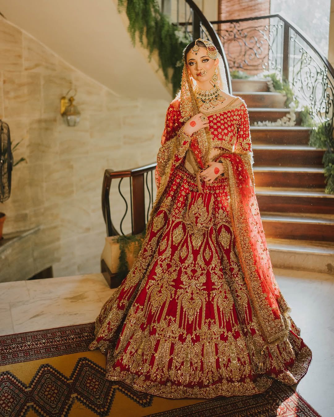 Maha Wajahat Chiffon Bridal Suit