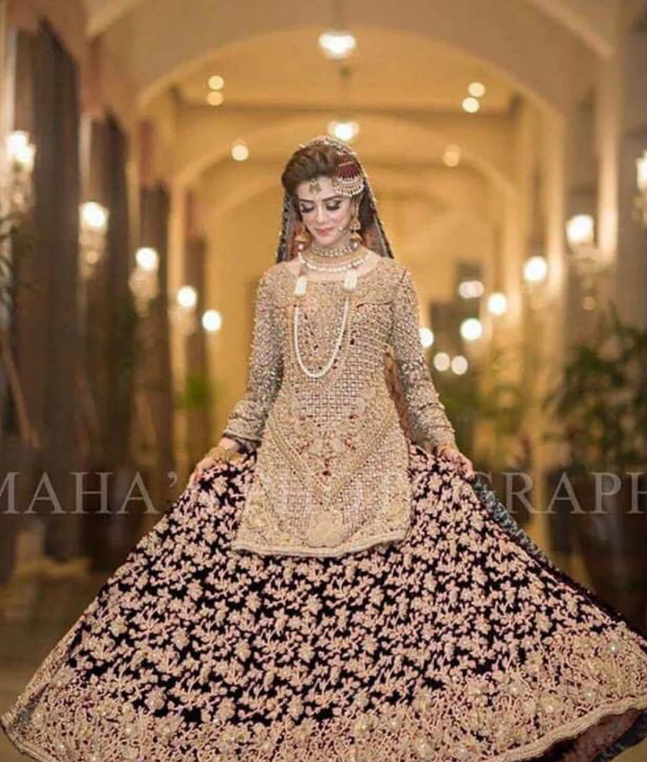 Maha Bridal Chiffon Suit