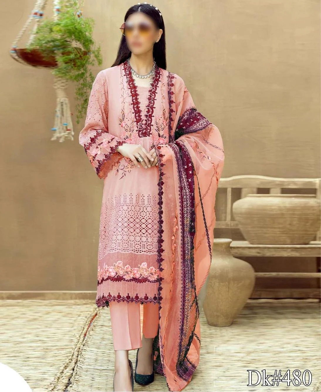 Adan Libas Lawn Suit