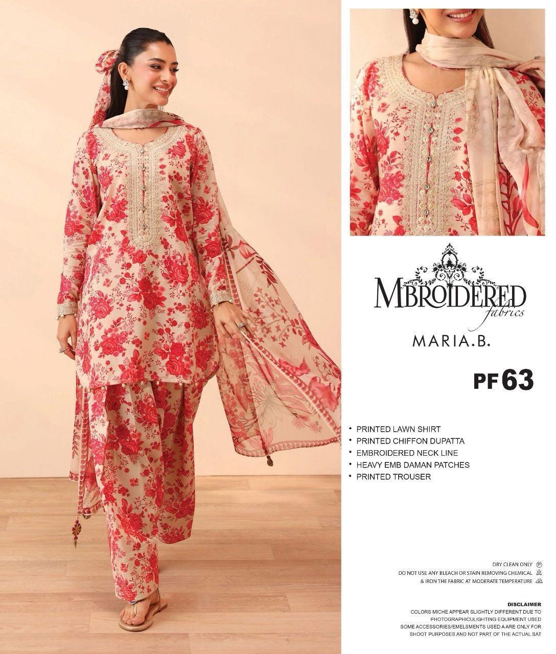 Maria B Lawn Suit