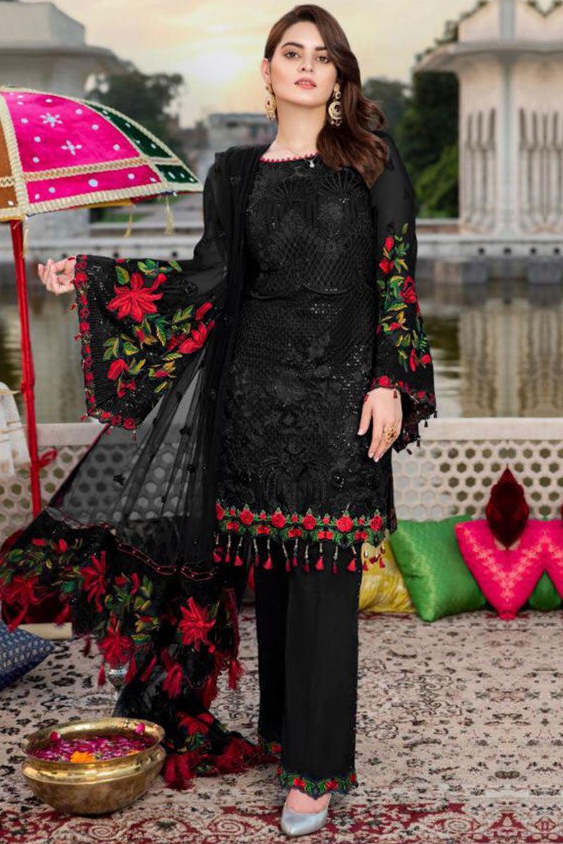 Ramsha Chiffon Suit