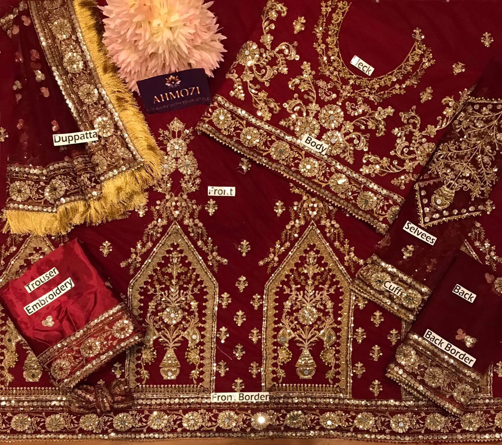 Kashees Net Bridal Suit