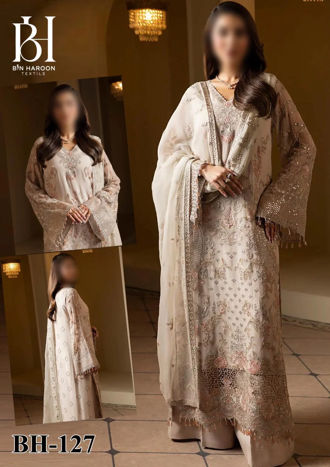 Laavish Chiffon Suit