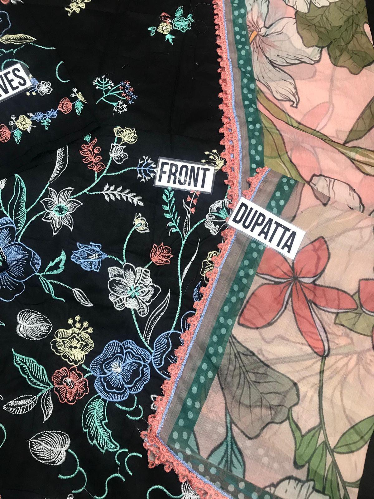 Zara Shahjahan Cotton Suit