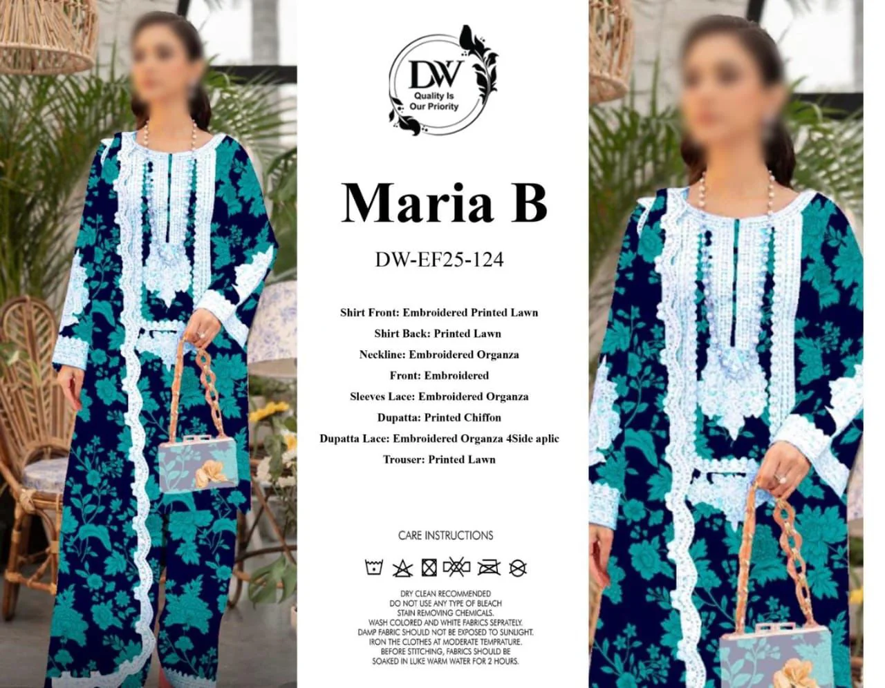 Maria B Lawn Suit