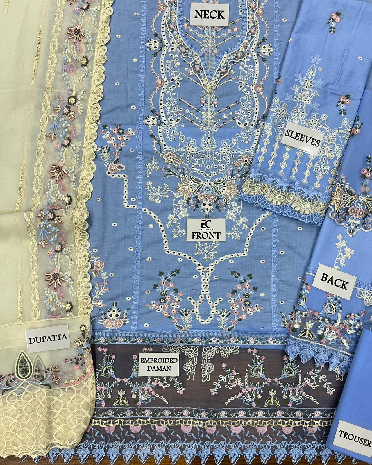 Qalamkar Lawn Suit