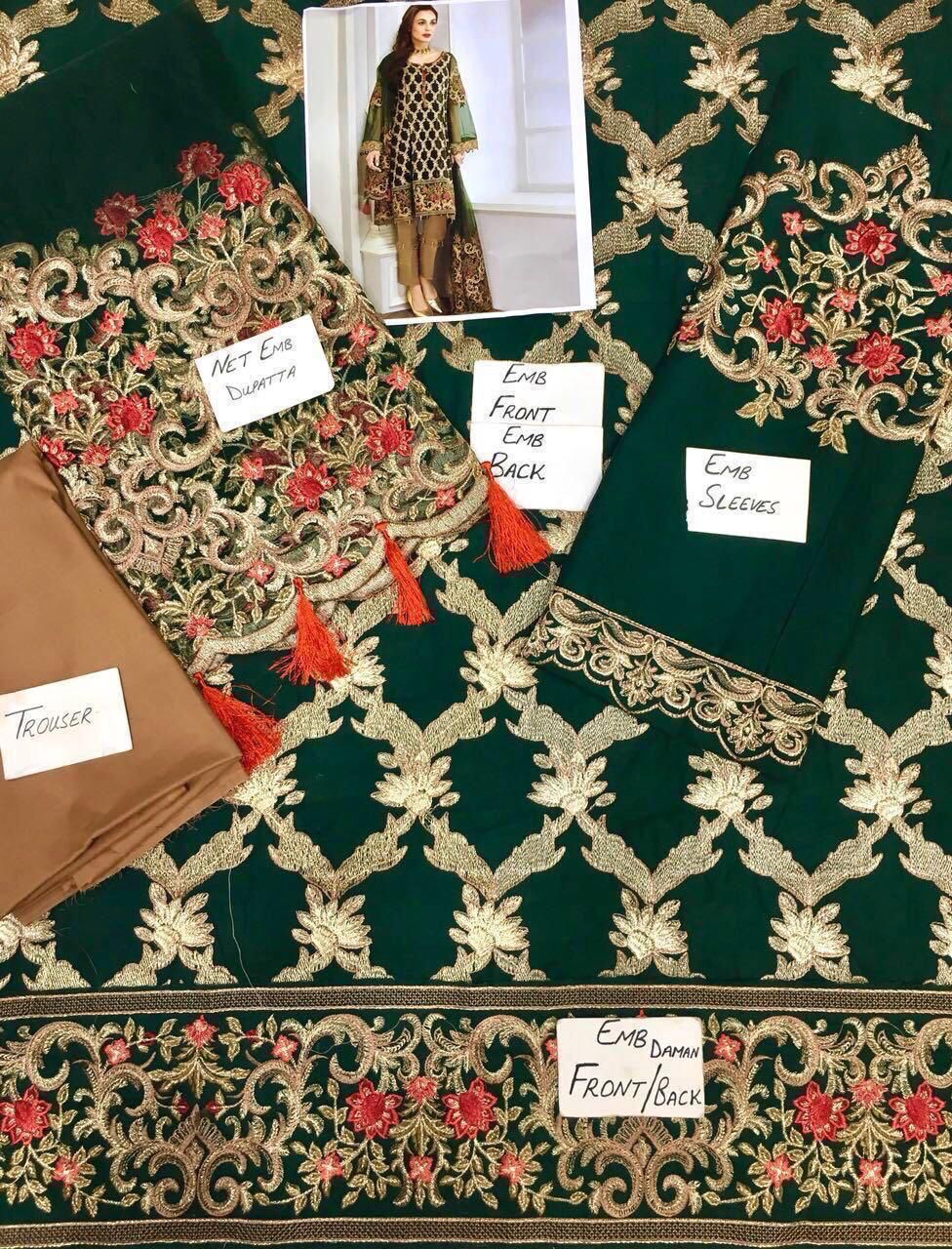 Baroque Chiffon Suit