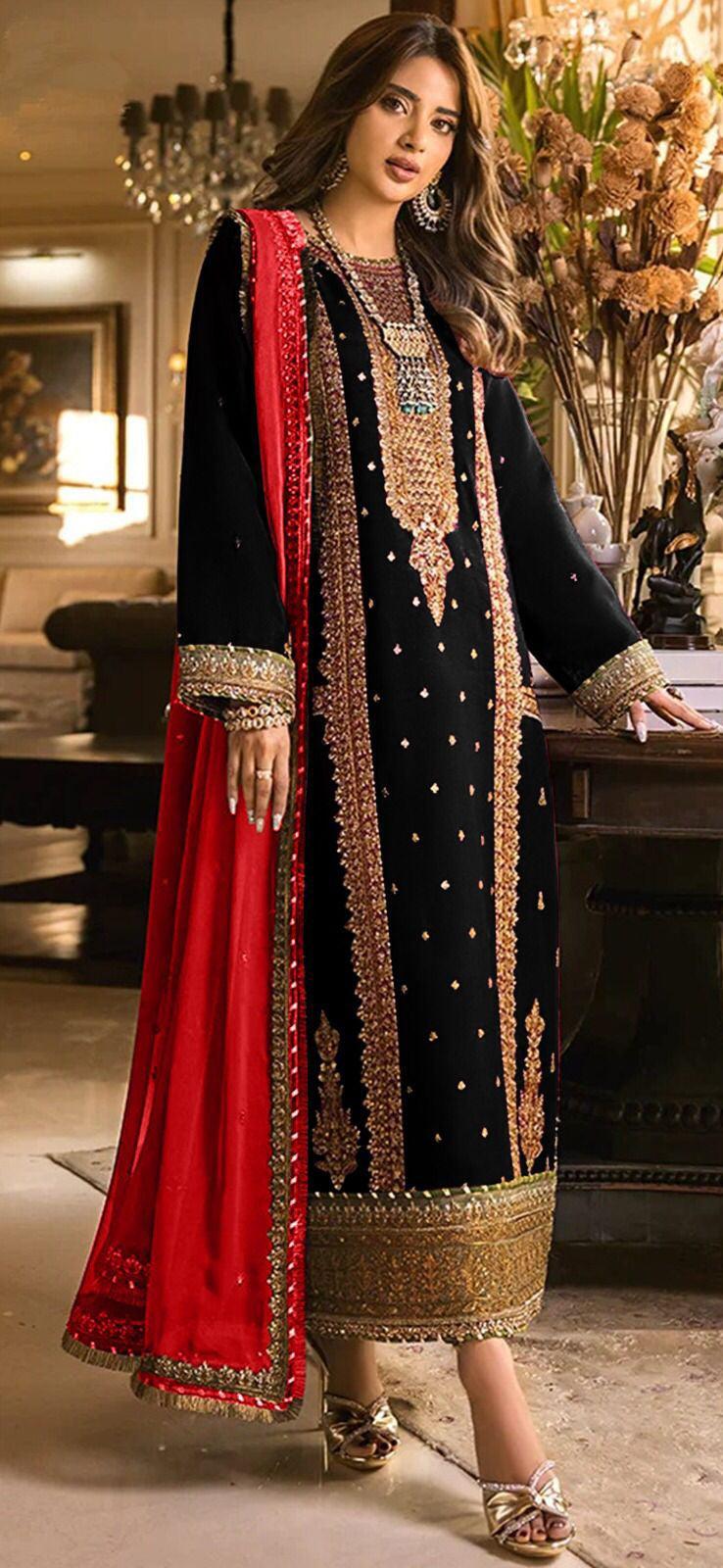 Asim Jofa Chiffon Suit