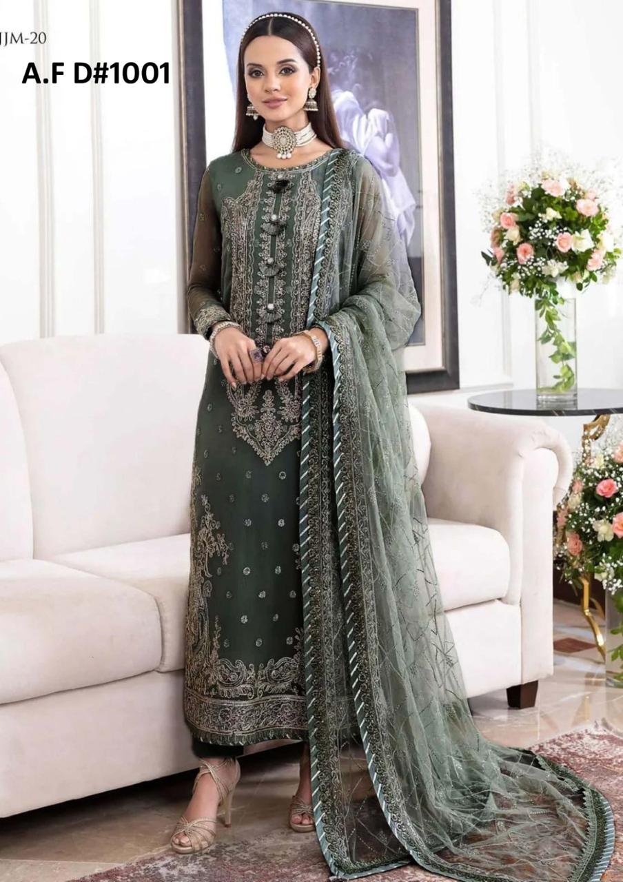 Asim Jofa Chiffon Suit