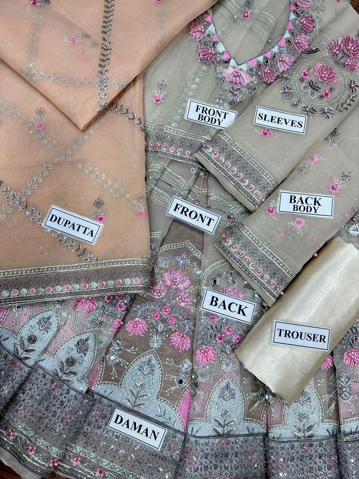 Maryams Organza Bridal Suit