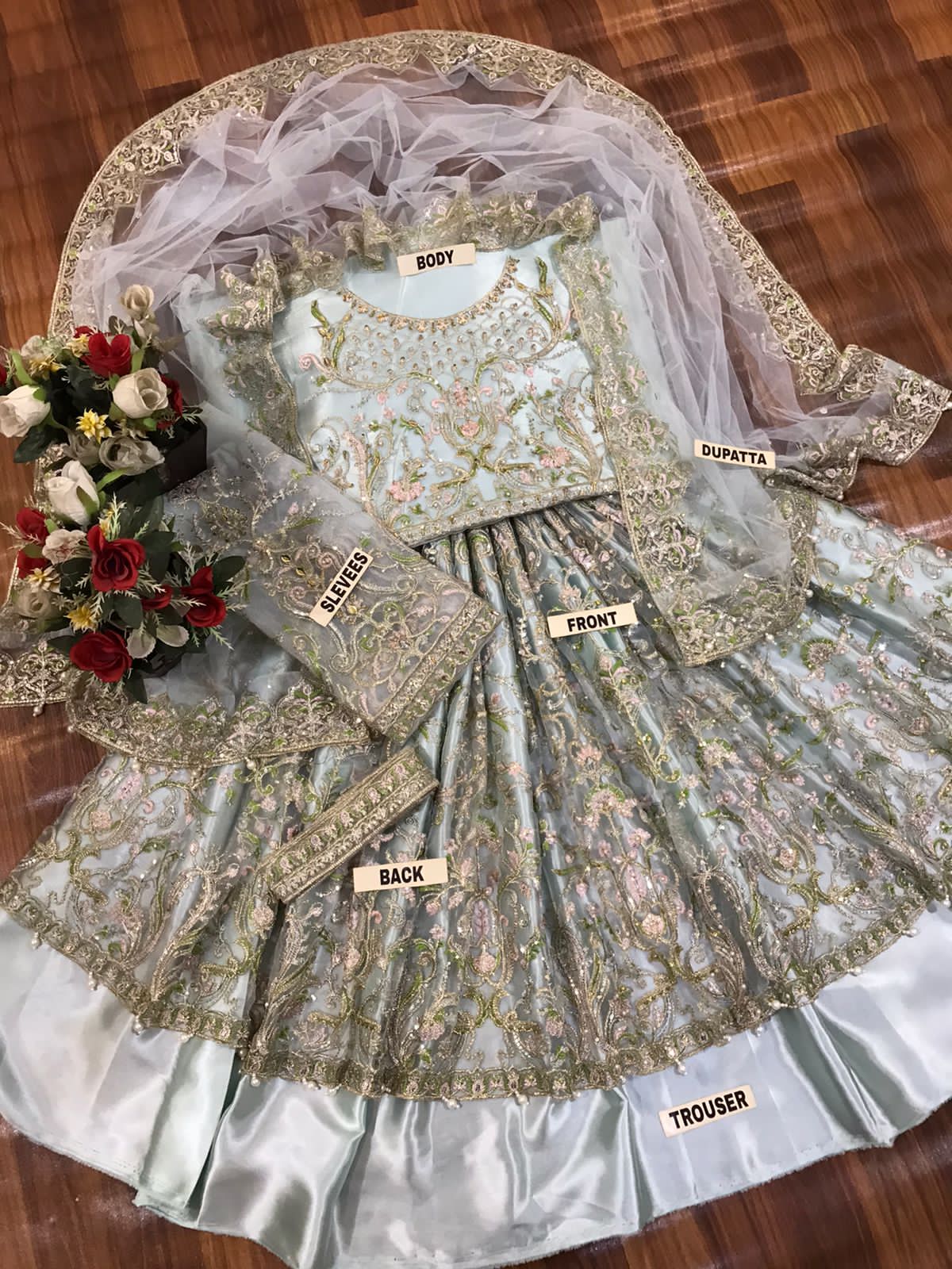 Kanwal Malik Net Frock