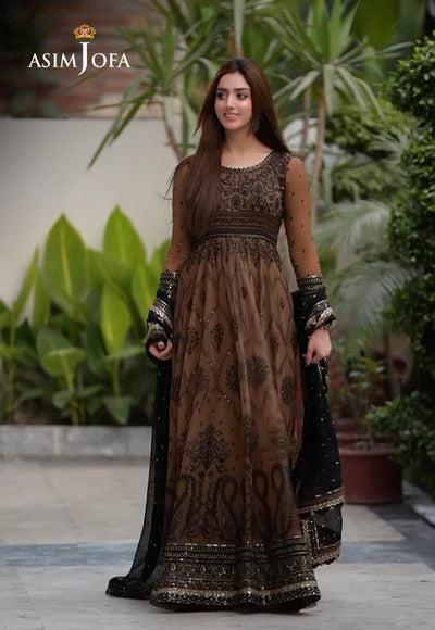 Asim Jofa Chiffon Maxi