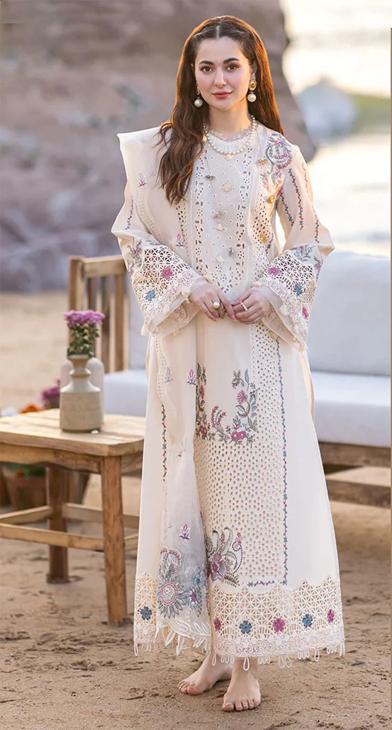 Qalamkar Lawn Suit